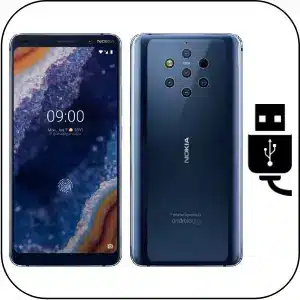 Nokia 9 PuréView cambiar conector de carga roto